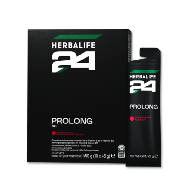 Herbalife24® Prolong Gel Erdbeere 10 Beutel à 45g