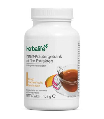 Herbalife Instant-Kräutergetränk mit Tee-Extrakten Mango Drachenfrucht Geschmack 102 g