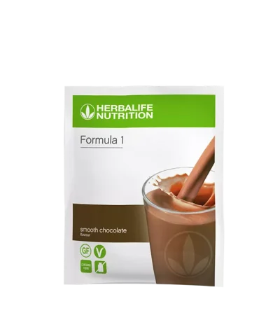 Herbalife Formula 1 Nähr-Shake Getränkemix Smooth Chocolate 7x26g