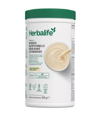 Herbalife Formula 1 Nähr-Shake Getränkemix Vanilla Crème 550g