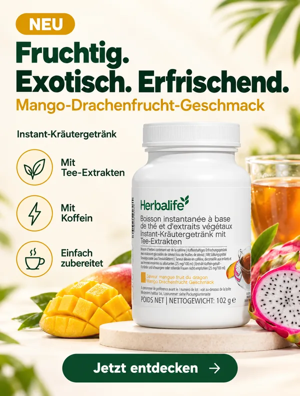 Herbalife Instant-Kräutergetränk Mango-Drachenfrucht, 102 g