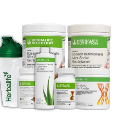 Gold-Set mit Gratis-Shaker – Gewichtskontrolle