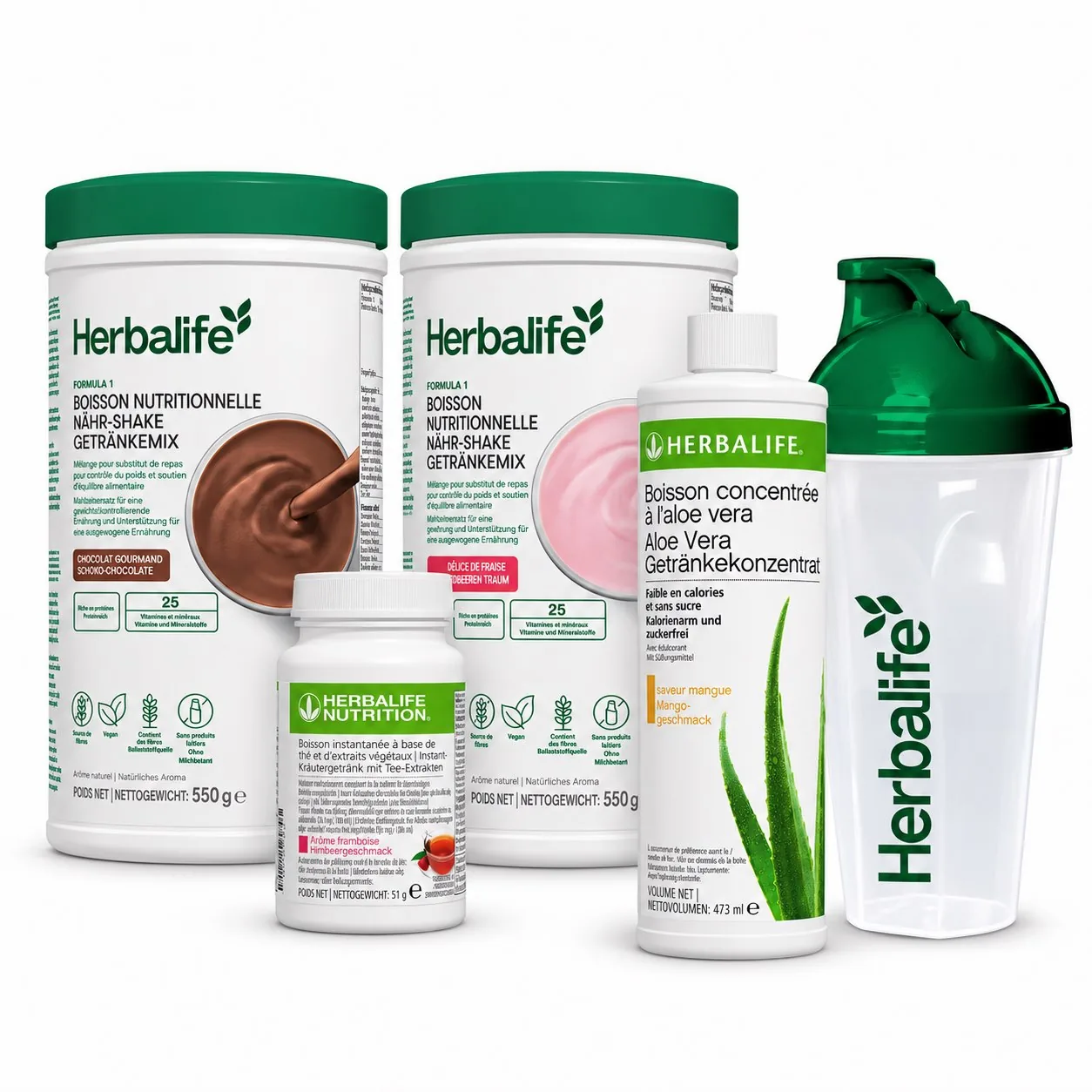 Bronze-Set mit Gratis-Shaker – Gewichtskontrolle Herbalife Bronze-Set mit Gratis-Shaker – Gewichtskontrolle – aktuelle Verpackung