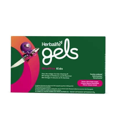 Herbalife Gels MindVita Kids Limone-Beere 30 kaubare Gelee-Drops
