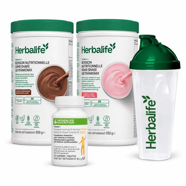 Herbalife Bronze-Programm für Männer – Unterstützung der Gewichtszunahme – aktuelle Verpackung