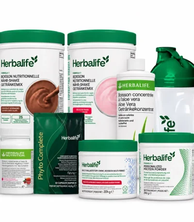 Herbalife Platin-Set mit Gratis-Shaker – Gewichtskontrolle – aktuelle Verpackung