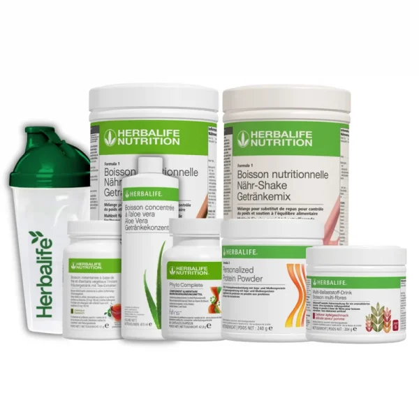 Platin-Set mit Gratis-Shaker – Gewichtskontrolle