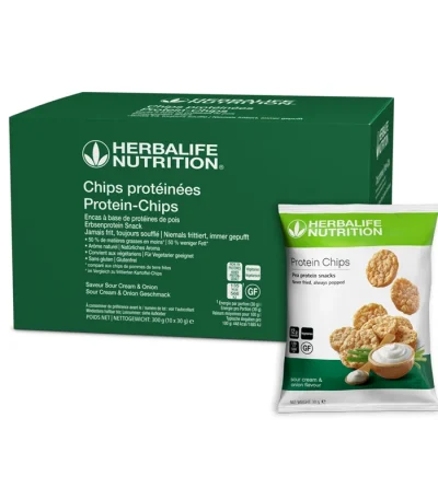 Protein Chips Sour Cream & Onion 10x30g