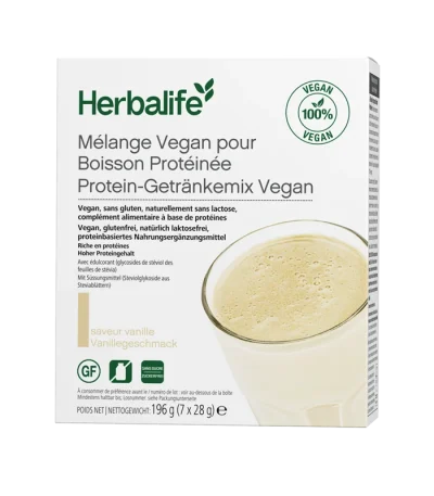 Protein-Getränkemix Vegan 7 Portionspackungen 7 Portionspackungen